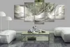 Tableau acoustique Fleurs abstraites 200 x 100 cm Tableaux Voir les images du produit 1