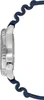 Side view of a watch with a blue wavy strap. Anteprima dell’immagine prodotto