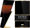 A product shot of Carolina Herrera Bad Boy Elixir perfume bottle and its packaging. Anteprima dell’immagine prodotto