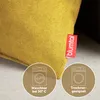Blumtal 2er Set Kissenbezug 60x60 cm Chenille - Kuscheliges Produktbild-Vorschau 4