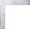 ALBERTS Eckwinkel, Edelstahl, HxLxB 120x120x20 mm Produktbild-Vorschau 1