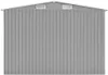 vidaXL Capanno da giardino 257x489x181 cm metallo grigio Anteprima dell’immagine prodotto 13