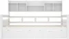 Sweiko rozkładana sofa 90x200, szuflady i półki, stelaż Podgląd zdjęcia produktu 7