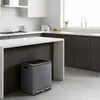 Kuchyňský odpadkový koš, 2 x 15 litrů, systém třídění Náhled obrázku produktu 5