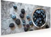 Küchenrückwand Spritzschutz Glas mit Motiv Heidelbeeren Produktbild-Vorschau 1