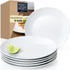 Moritz & Moritz BASIC 6tlg Dessertteller Set weiß Produktbild-Vorschau 1
