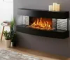 CHEMIN'ARTE - Cheminée électrique Murale Lounge Noire 120 Voir les images du produit 2