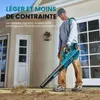 Souffleur sans fil 850W - Moteur brushless 35 000 tr/min - Voir les images du produit 7