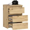 Nachtkommode CL3 40 cm Eiche Artisan - Elegante und Produktbild-Vorschau 2