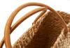 Kobolo koszyk torba na zakupy wiklinowa torba wykonana z Podgląd zdjęcia produktu 5
