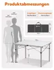 HOMECALL Klapptisch Campingtisch – Aluminium Gartentisch Produktbild-Vorschau 4