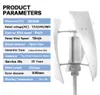 Windturbine 3000W 12V - Hoog Rendement Off Grid - Aluminium Productafbeelding-voorbeeld 3