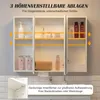 GIHAUVIA Spiegelschrank Bad LED mit 3-Farben-Beleuchtung Produktbild-Vorschau 5