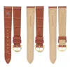 Maurice Lacroix Ersatzband Damen 14 mm Kroko-Optik braun Produktbild-Vorschau 2