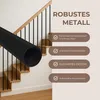 160 cm Metall Rohr Ø25 mm Schwarz Matt Treppengeländer Produktbild-Vorschau 2