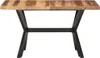 vidaXL Jídelní stůl 140x70x75 cm z masivního dřeva medové Náhled obrázku produktu 1