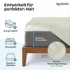 Komfortec Jersey Spannbettlaken 200x200 cm, 100% Baumwolle, Produktbild-Vorschau 2
