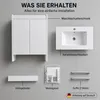 Badmöbel-Set Ronda 60 cm mit Keramikwaschbecken, 2 Türen, Produktbild-Vorschau 8