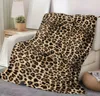 Leopardenmuster-Decke 150×100 cm – brauner 3D-Druck, Produktbild-Vorschau 1