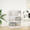 vidaXL Bücherregal Weiß 80x24x109 cm Holzwerkstoff Produktbild-Vorschau 3