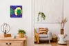 Coloray Uhr auf Leinwand 30x30 cm Wand Uhr Dekoration Produktbild-Vorschau 3