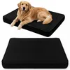 HUNDEBETT HUNDEKISSEN HUNDEMATTE CORD XL 120x80 CM Schwarz Produktbild-Vorschau 1