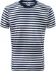 Marineblaues Herren-T-Shirt, 100% Baumwolle, unbedruckt, Produktbild-Vorschau 4
