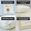 Pusteblume Kissen mit Spruch Auszeit Produktbild-Vorschau 4