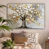 Leinwand Bilder 120x80 cm - Lebensbaum - Beige - Grau - Produktbild-Vorschau 2