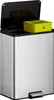 EKO - Essential Recycler Treteimer 20+20 Liter - Stainless Produktbild-Vorschau 3
