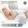 A young girl sleeping peacefully on a bed, with marketing text and graphics overlaid. Náhľad obrázku produktu