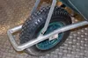 Pro-Bau-Tec Gartenschubkarre Grün 100L PP-Mulde Tragkraft Produktbild-Vorschau 5