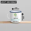 Trendation - Bester Patenonkel Der Welt Emaille Tasse Produktbild-Vorschau 3
