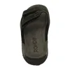 A top-down view of a black Rohde sandal. Anteprima dell’immagine prodotto