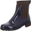 Rieker Damen Stiefelette Gummistiefel glänzend gezacktes Produktbild-Vorschau 11