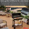 Zilan Holzkohlegrill mit Deckel und Thermometer, Große Produktbild-Vorschau 2
