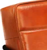 Fauteuil marron clair cuir véritable Voir les images du produit 4