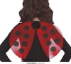 Marienkäfer Flügel Rot Schwarz Glitzer Karneval Accessoire Produktbild-Vorschau 1