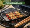 Kitchenbear - Grillplatte aus Gusseisen inkl. Silikonmatte Produktbild-Vorschau 3