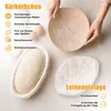 Set di cestini per lievitazione del pane UnboxG, rotondo Anteprima dell’immagine prodotto 7