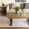 Tribesigns Couchtisch Holz, moderner Wohnzimmertisch Produktbild-Vorschau 5
