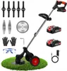 Akku-Rasentrimmer, Elektrischer Rasenschneider mit 2 Produktbild-Vorschau 1