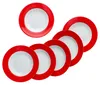 Set da 6 piatti fondi Variant rossi: piatti da minestra, Anteprima dell’immagine prodotto 2