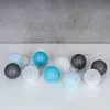 10er Lichterkette LED Ø6cm Kugeln Girlande Lampions Produktbild-Vorschau 2