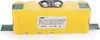 A yellow rechargeable battery pack for an iRobot Roomba vacuum cleaner. Voir les images du produit