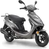 LuXXon Motorroller ECO (45km/h) E5 EFI, silber - 50ccm Produktbild-Vorschau 1