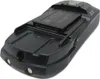 A black power tool battery pack viewed from a diagonal angle. Voir les images du produit