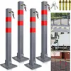 Bettizia Absperrpfosten 4X Parkplatzsperre Klappbar 66cm Produktbild-Vorschau 1