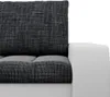 Links Ecksofa mit Schlaffunktion Aurora, Schwarz + Grau Produktbild-Vorschau 6