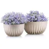 Sada Flowerpot, ECO 100% recyklované, 2 hrnce, kulaté, Náhled obrázku produktu 1